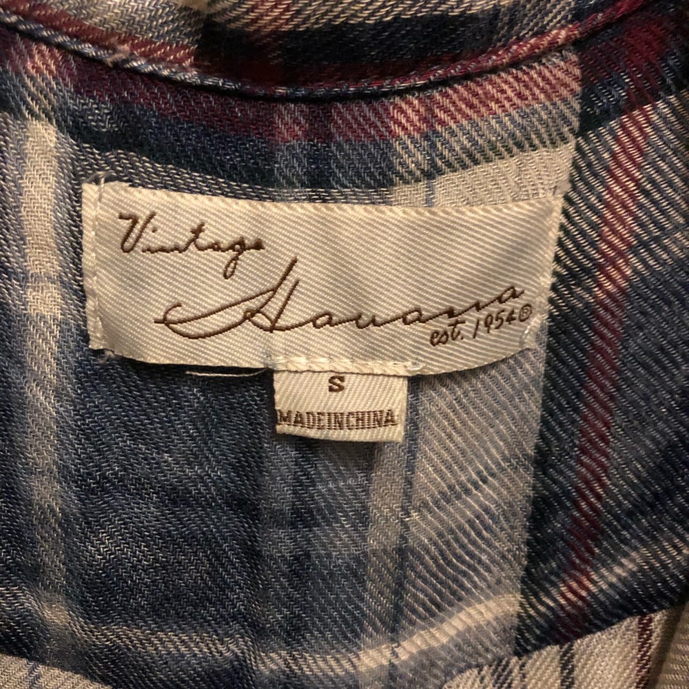Vintage Havana soft flannel vsco - Picture 6 of 6
